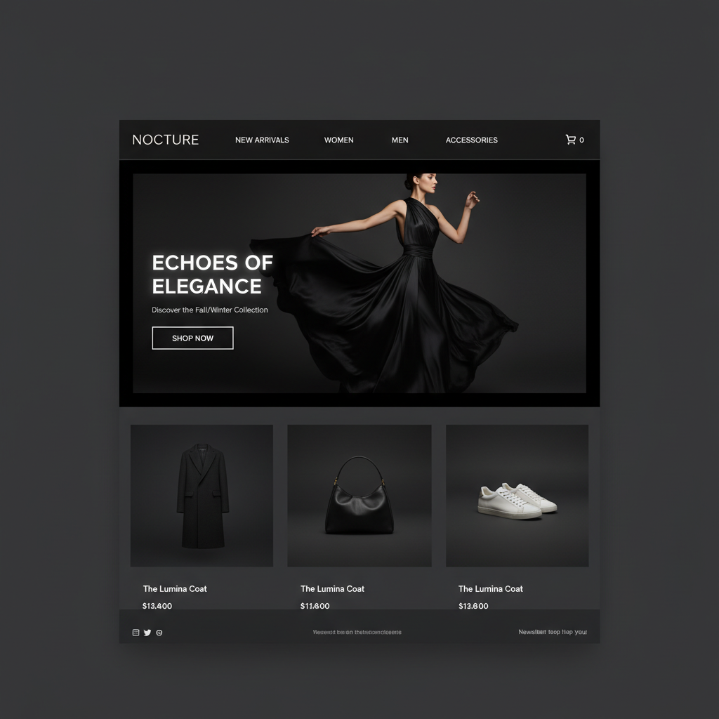 Fashion E-commerce Landing Page
